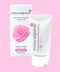 商品：naturalpurai モイスチュアエッセンス　ＳＰＦ５０＋〈日焼け止め・日中用美容液〉